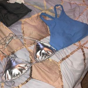 american eagle swim top combo